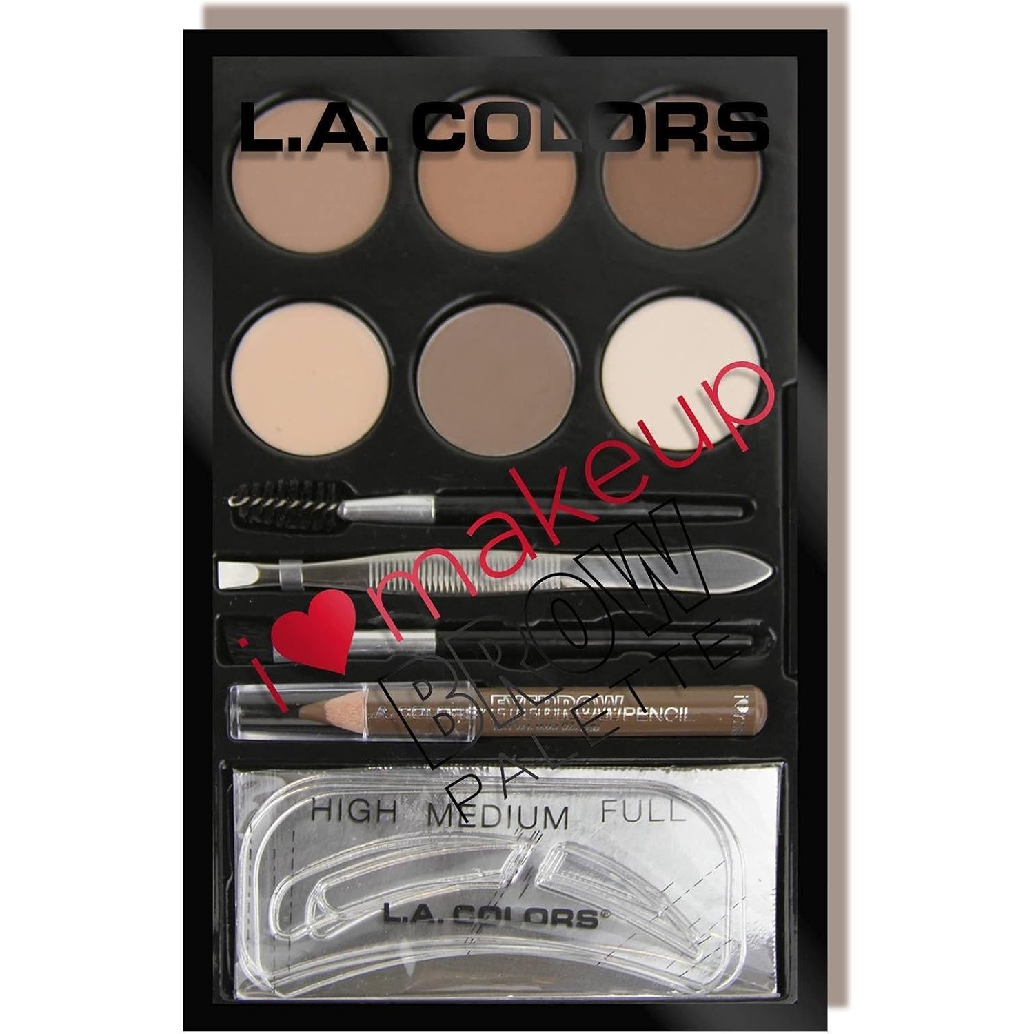 Brow Palette - Medium Dark — representative product image